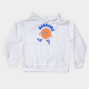 warriors basketball Kids Hoodie